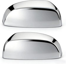 Bully Chrome Mirror Covers Chrome Side View Mirror Covers Caps Top Half