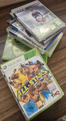 spiele Konvolut 17 stuck PSP Xbox WWE All Stars Xbox 360 