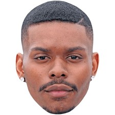 Aubrey Joseph Goatee Celebrity Mask, Flat Card Face, Fancy Dress Mask