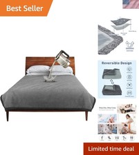 Waterproof Blanket, Washable Leakproof Bed Cover for Couples, Reversible Prot...