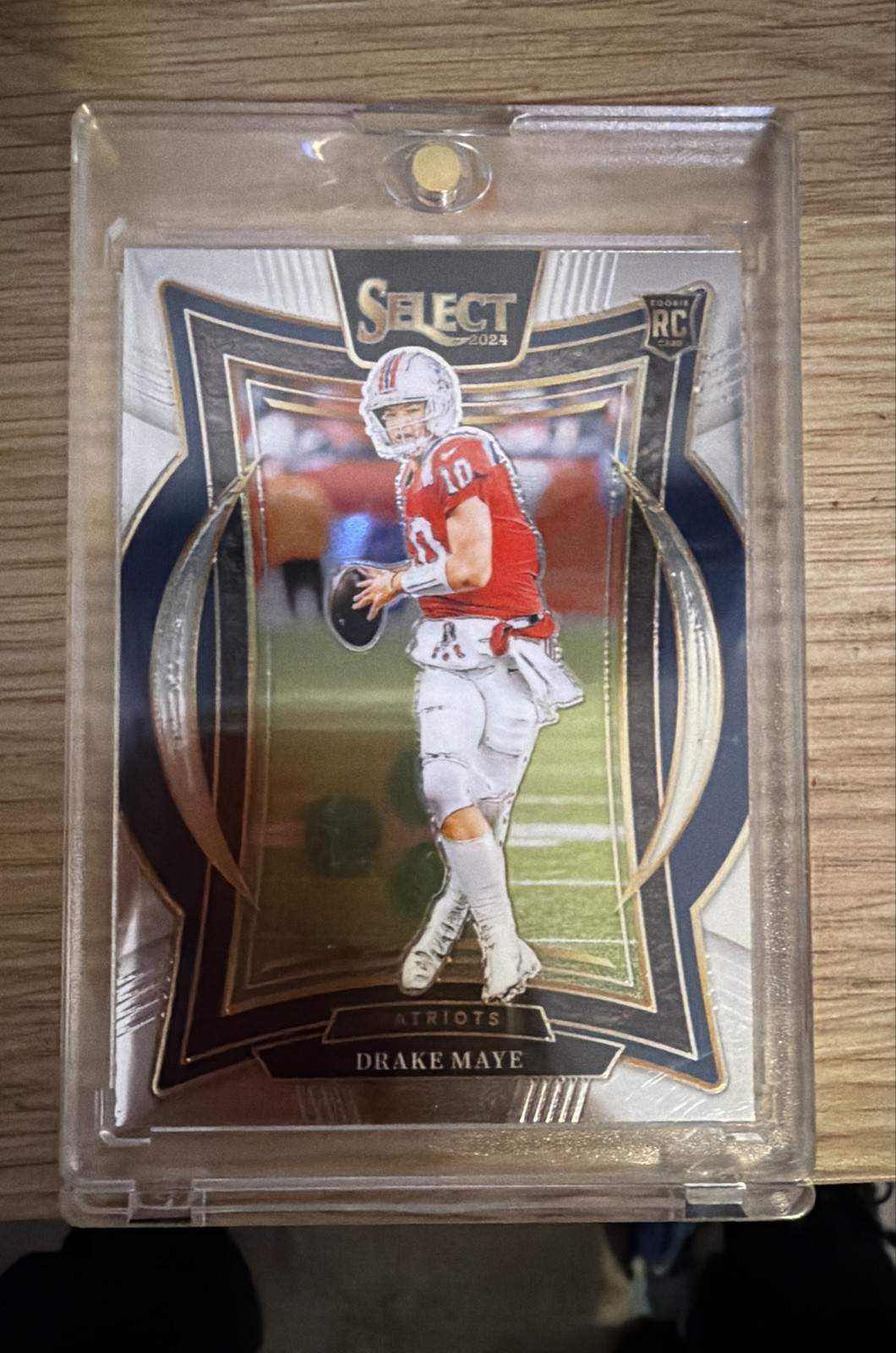2024 Panini Select - Concourse Drake Maye #27 Silver Prizm (RC)