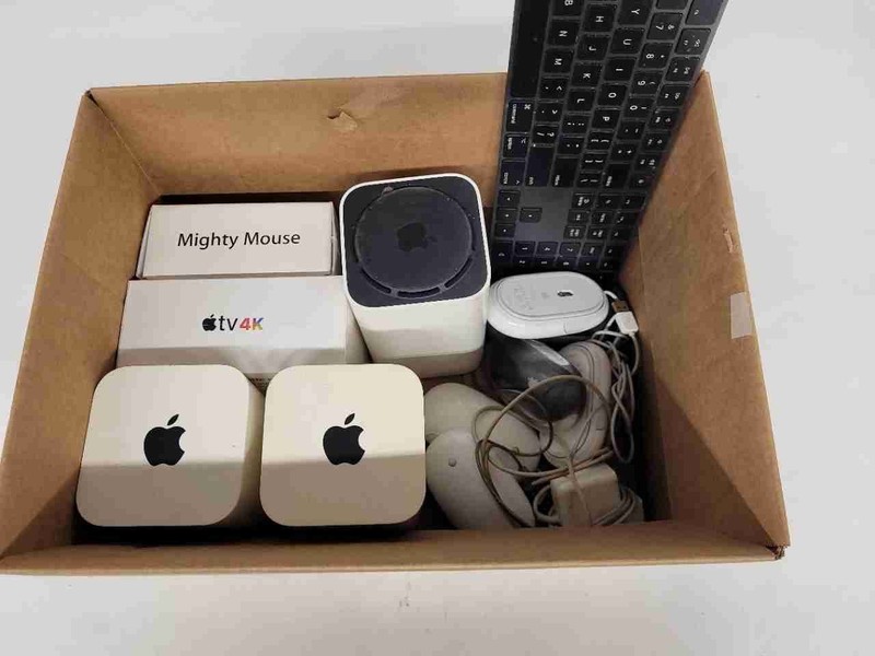 Apple Accessories Bulk Lot W/ Apple TV, Might Mouse & More!