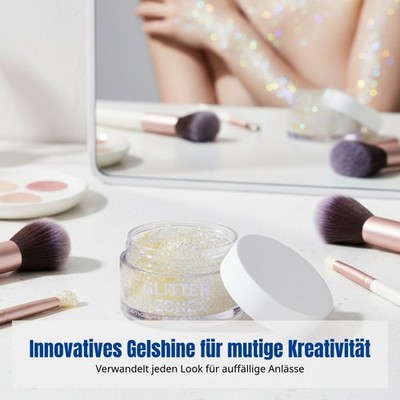 Sparkle Gel, Multi-Color Highlighter, Für Augen, Gesicht, Haut, Zufälliger Ton