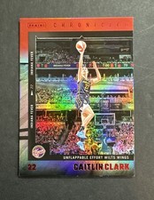Caitlin Clark- 2025 Panini-Chronicled #22- WNBA #37- ✨Holo Foil✨