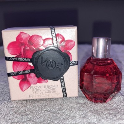 Viktor & Rolf Flowerbomb Ruby Orchid  0.24 fl  oz /7ml mini Eau de Parfum Splash