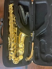 Selmer AS42 Alto Saxophone with case and mouthpiece.