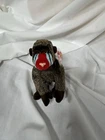Vintage Retired Ty Beanie Baby Cheeks The Baboon Monkey Retired 1999 Plush