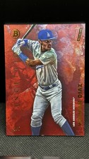 Topps 2021 Bowman Inception Wilman Diaz RC #76 Red Foil Parallel /5 Dodgers