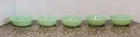 5 Fire King Jadeite Berry Bowls