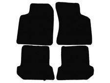 Fußmatten, Autoteppiche für Audi TT coupe, Roadser 1998-2006, Schwarz x14 Rand