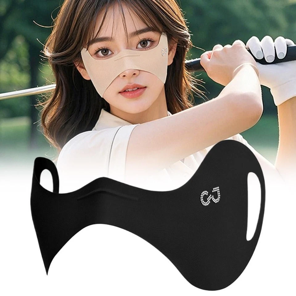 Half Mask,, with Adjustable Ear Straps, Golf Visors For Women Golfers- X7D4 - Image 2 of 4