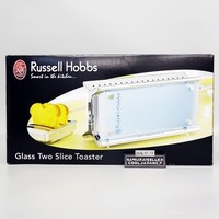 Russell Hobbs Glass Toaster 10617JP Morning Bread 100V Japan NEW