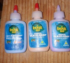 Toymax Plastigoop 3 Bottles Thingmaker Plasti Goop Creepy Crawlers