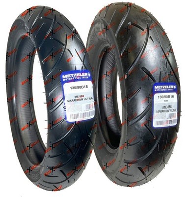 Metzeler ME888 130/90B16 Front Rear Tire Set 130 90 16 ME 888 Motorcycle Tires