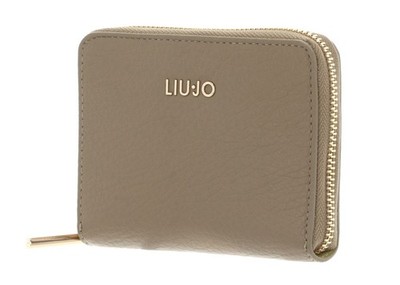 LIU JO Caliwen Zip Around Wallet M Geldbörse Mud taupe Neu