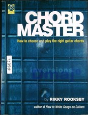 Chord Master Guitar Chords Book CD Rikky Rooksby Backbeat Books 2003 667a