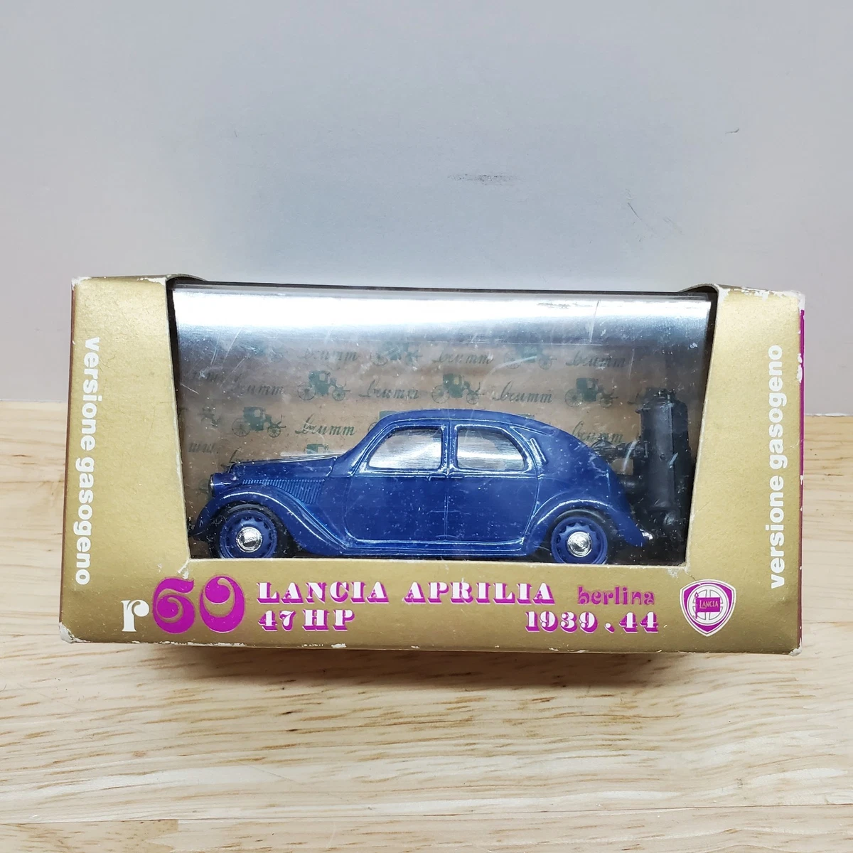 Brumm 1/43 - Lancia Aurelia 1951 Gris Argenté - Modèle Réduit Diecast Occasion