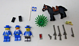 Frontier Patrol 1997 LEGO 6706 Western Cowboys Colonel Jefferson Historical