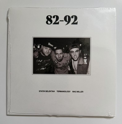 Mac Miller Statik Selektah Termanology 82-92 CLEAR 7'' Vinyl Factory Sealed NEW