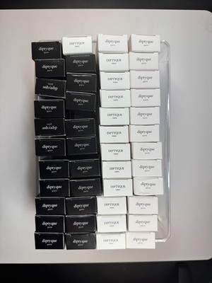 Diptyque Sample Lot   46 Vials   Includes Rare Kimonanthe, Orphéon, Rose, Ilio