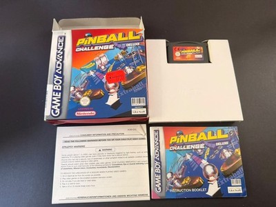 Pinball Challenge Deluxe Game Boy Advance GBA OVP komplett getestet funktioniert