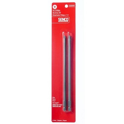 Senco EA0300 Steel Square Shank Phillips Replacement Bit #2 x 7-1/2 L in.