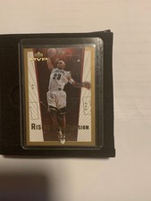 2003 LeBron James Rookie Card UD rising to the occasion Gold card #RO2