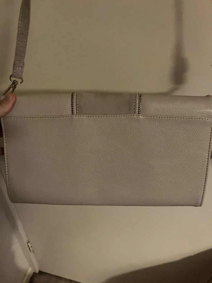 Beige Evening Bag With Adjustable Strap Small Size By Koko - Image 4 of 4