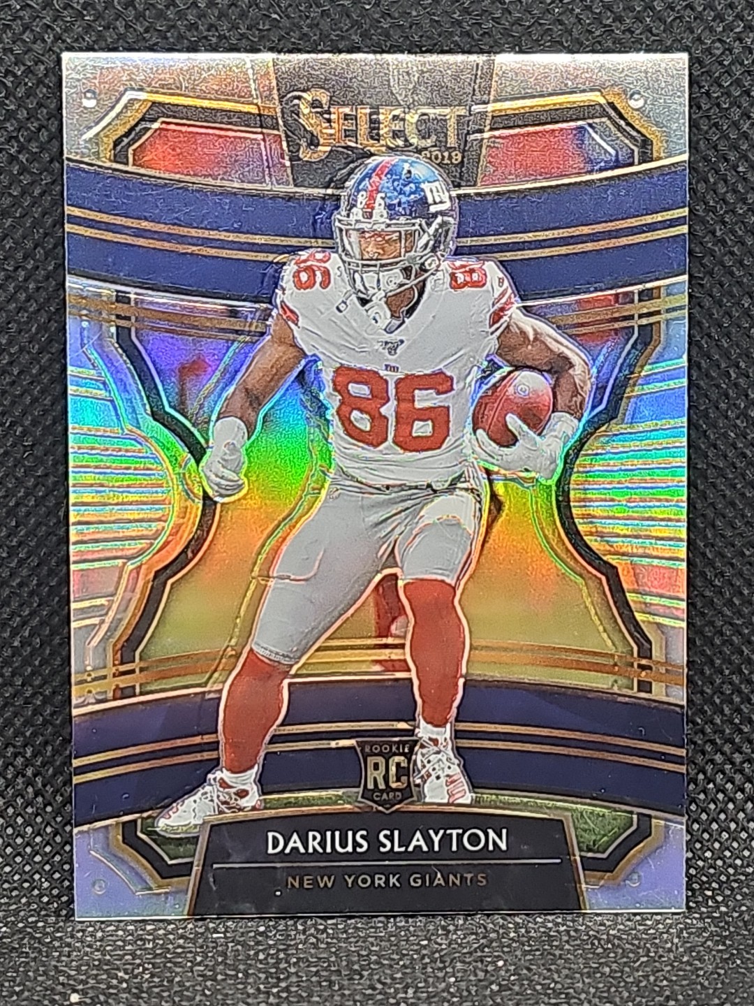 2019 Panini Select Concourse Rookie Silver Prizm #39 Darius Slayton Giants RC