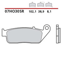 Brembo VORDERRAD-BREMSBELAGE-KIT FUR Triumph Street CUP 900 17-19-COD. 07HO30SR