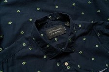 Men Scotch Soda Shirt Navy Cotton 38 / M / 46