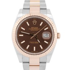 Rolex Datejust 41 126331 Chocolate Index Jubilee