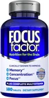 Focus Factor Dietary Supplement Nutrition For The Brain - 180 Tablets