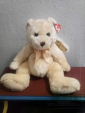 Ty Classic Gloria Angel Bear 2003 Soft Plush Beige 12" Tags