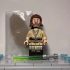 Rare LEGO  Star Wars Qui Gon Jinn minifigure with reddish brown beard NEW