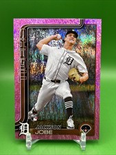 2025 Topps Series 2 - Jackson Jobe #490 Pink Holo Foil (RC)