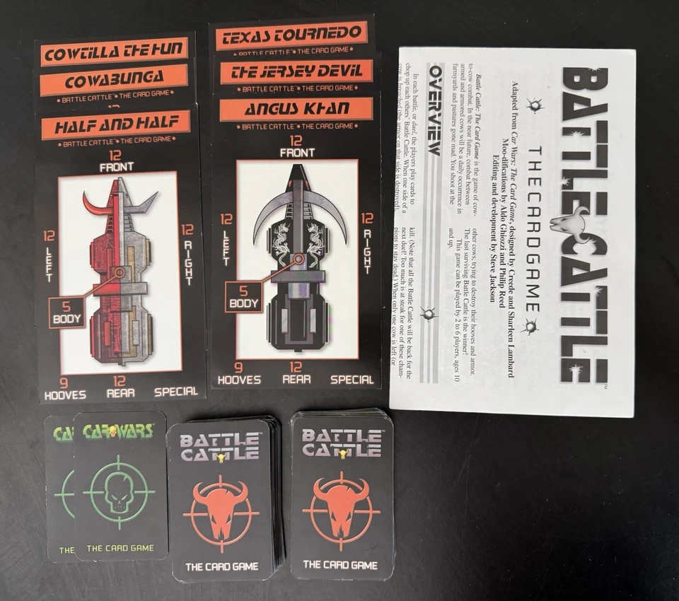 Battle Cattle the Card Game by Steve Jackson Games, COMPLETE - Image 2 of 4