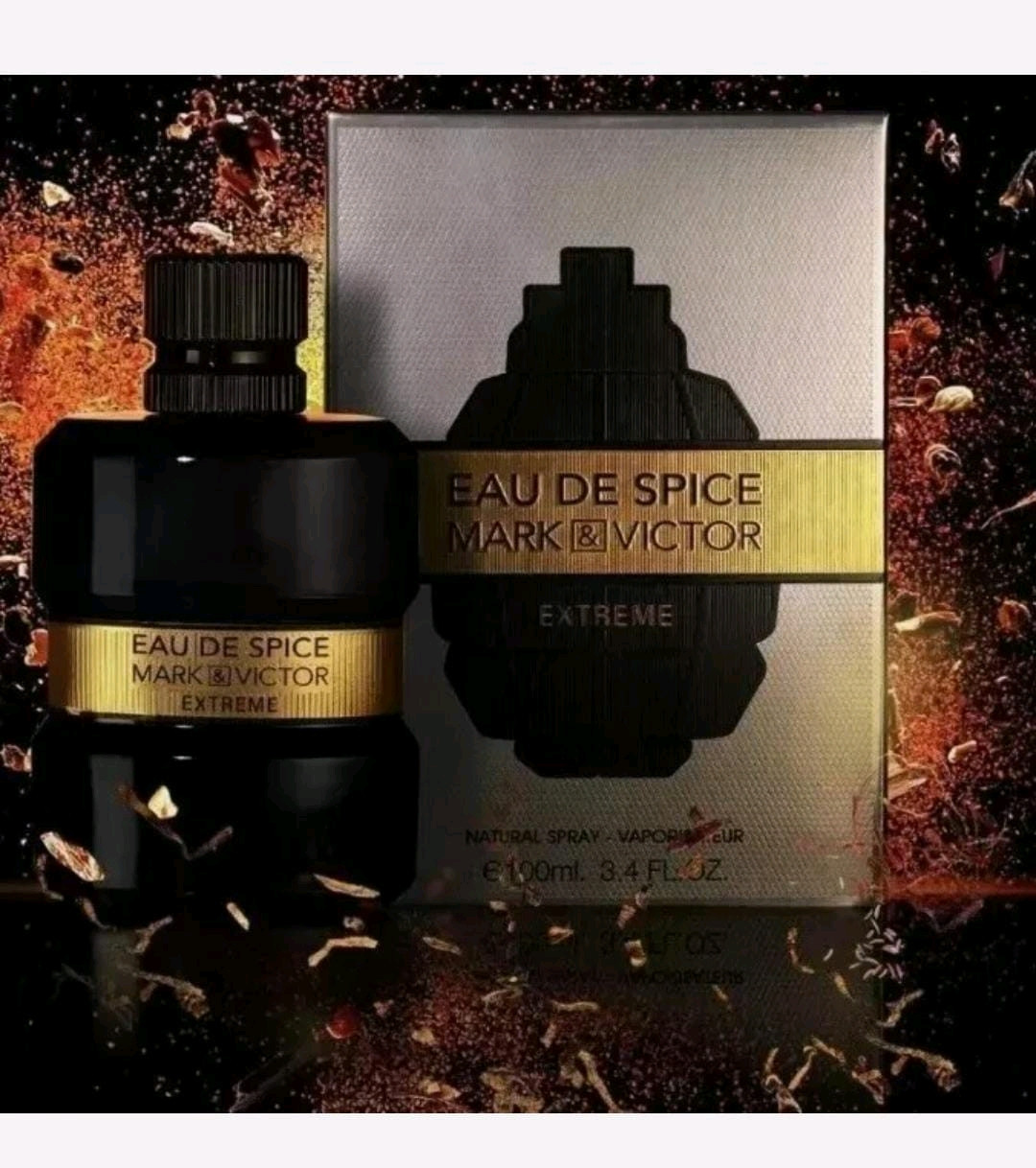 Fragrance World Mark & Victor Eau De Spice Extreme EDP 100ml (3.4 fl oz) for Men