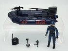 New ListingVintage 1985 GI Joe Cobra Night Landing Raft Attack Boat w/ Cobra Officer Figure
