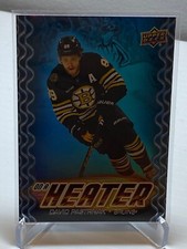 #OH-10 - David Pastrnak - Bruins - 2024-25 Upper Deck Series 2 - On a Heater