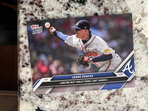 2024 Topps Now 283 Jesse Chavez