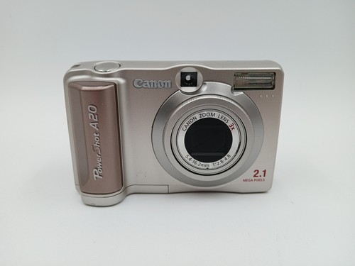 Canon Powershot A20 2.1MP x3 Zoom Digital Camera w/ 128MB Memory Card *Tested* - Picture 2 of 8