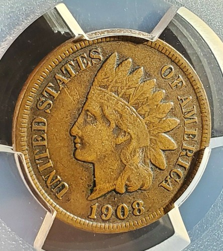 1908 S Indian Head Cent PCGS VF30 2232.30/41075891 Exquisite Coin Rare - Picture 9 of 10