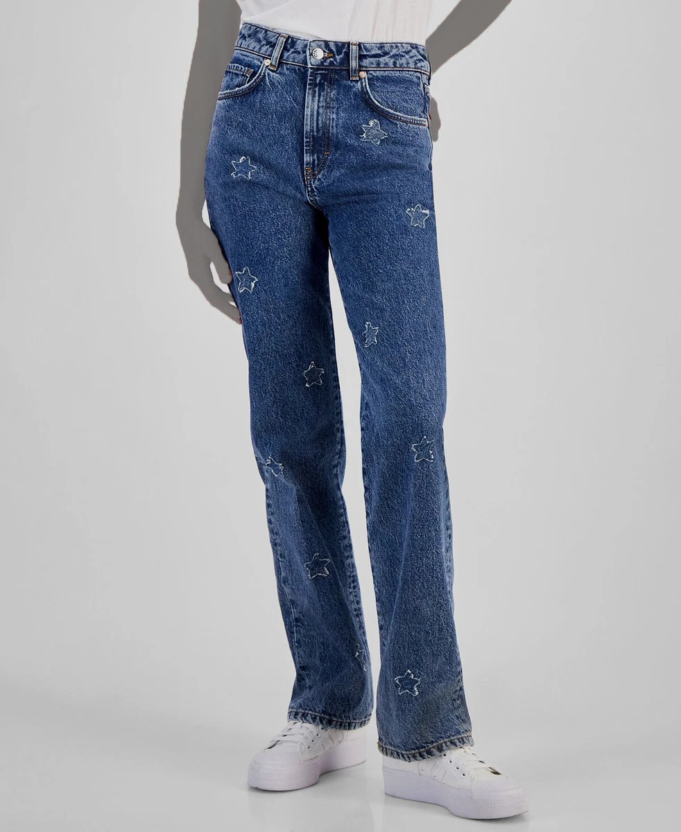 Jean Bootcut HUGO BOSS Pour Femme - Taille 34, Bleu Délavé, Logo Visible, Neuf Sans étiquette