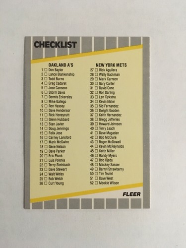 1989 Fleer #451-660 You Pick Complete You Set Errors, RC, HOF, All-Star Inserts - Picture 145 of 153
