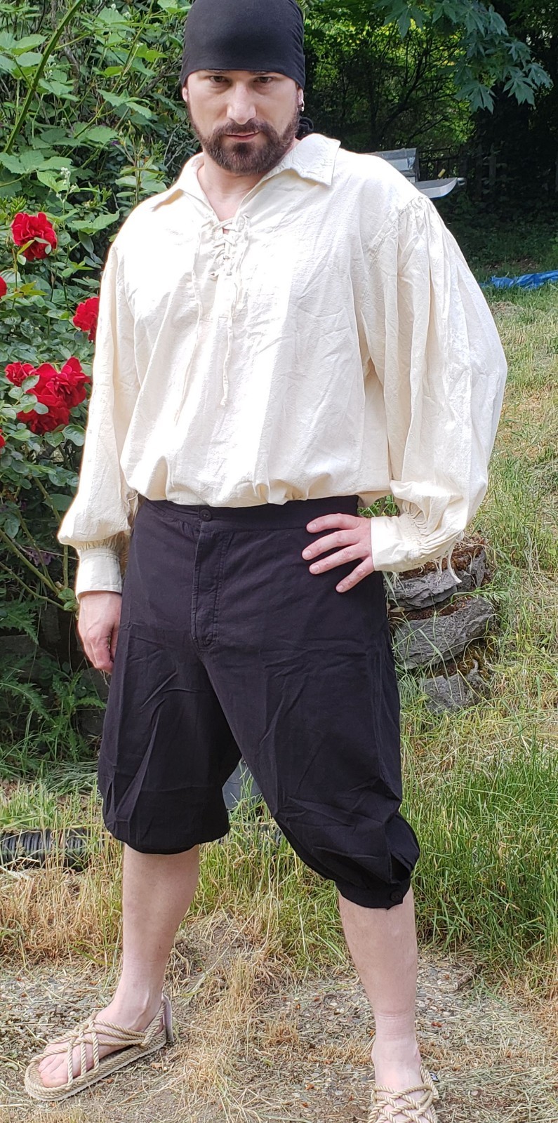 Authentic Historical 19th Century Reenactment Pirate Sailor Whaler