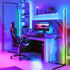 RGB Corner Floor Lamp Christmas Mood Lighting Wall Light Stand Color Changing