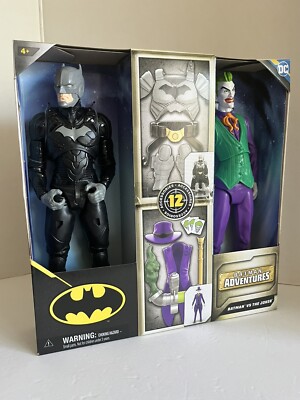 DC Comics Batman Adventures Batman vs The Joker Action Figure Set