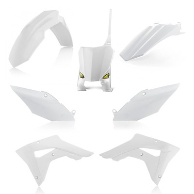 Cycra 5-Piece Replacement Kit Honda - White