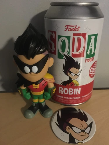 Funko Soda Red Robin from Teen Titans GO! Common 1/10500